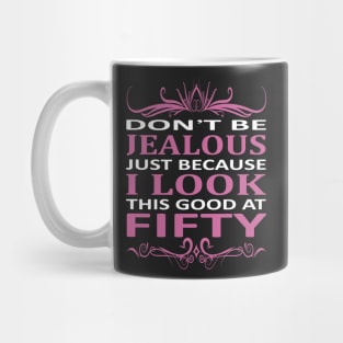 trendy clothes for 50 year old woman Mug